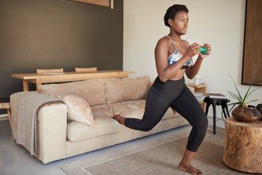 Lunging in the lounge